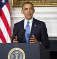 <p>O presidente norte-americano Barack Obama apareceu pela segunda vez esta semana para anunciar sanções do governo americano a autoridades pró-russos</p>  Foto: Joshua Roberts / Reuters