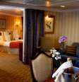 Com serviços requintados e amenidades luxuosas, os quartos são oasis para os dias em alto mar  Foto: Azamara Club Cruises/Divulgação