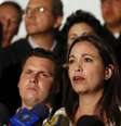 María Corina Machado perdeu cargo de deputada após intervir como "funcionária do governo do Panamá" na OEA  Foto: Reuters