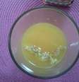 <p>Corpo estranho é encontrado em suco de laranja da marca Del Valle</p>  Foto: Priscilla Nardi / vc repórter