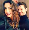 A blogueira Camila Coutinho está com corte repicado, também obra de Tiago Parente   Foto: Reprodução/ Instagram