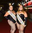 <p>As Coelhas Plus Size participam pela primeira da feira</p>  Foto: Alan Morici / Terra