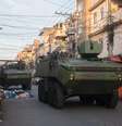 Mais de mil policiais promovem ocupação do conjunto de favelas da Maré, na zona norte do Rio de Janeiro  Foto: Mauro Pimentel / Terra