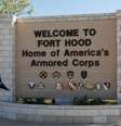 Principal entrada de Fort Hood, onde tiroteio aconteceu nesta quarta-feira matando uma pessoa e ferindo, pelo menos, 15  Foto: Reuters