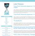 <p>Site do Wikileaks</p>  Foto: Reprodução