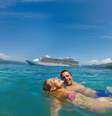 <p>Fazer um cruzeiro é uma ótima oportunidade para literalmente desligar do mundo</p>  Foto: Royal Caribbean International/Divulgação