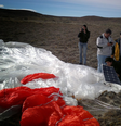 <p>Google Loon em seu lugar de pouso na Argentina</p>  Foto: Google Loon / Divulgação