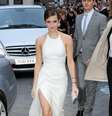 Emma Watson ao chegar na première de 'Noé' em Londres  Foto: Getty Images 