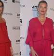 <p>Mariana Weickert (à esq.) e Kate Moss (à dir.) usaram o mesmo vestido em baile de gala</p>  Foto: Caio Duran e Thiago Duran / AgNews