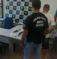 A Polícia Civil prendeu neste sábado o líder de uma quadrilha especializada em roubo a bancos, em Santa Catarina  Foto: Polícia Civil / Divulgação