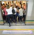 Vagão exclusivo para mulheres foi adotado em diversas cidades do País  Foto: Fábio Rodrigues Pozzebom / Agência Brasil