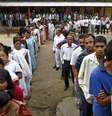 As primeiras horas de votação transcorreram sem incidentes  Foto: Reuters