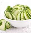 O pepino faz parte do grupo dos vegetais que estimula a mastigação  Foto: Shutterstock
