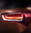<p>Citroën divulgou a primeira imagem do novo DS</p>  Foto: Divulgação