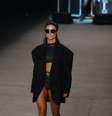 Thaila Ayala se destacou no desfile da Ausländer em 2013  Foto: Marcello Sá Barreto / AgNews