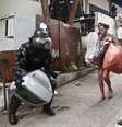 Reintegração de posse no Rio de Janeiro é marcada por confronto e incêndios  Foto: Ariel Subirá / Futura Press