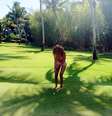 Beyoncé postou fotos de sua viagem com Jay-Z e a filha, Blue Iyv, para a República Dominicana  Foto: Tumblr / Reprodução