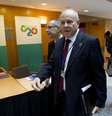 Guido Mantega proporá desvincular o tema das cotas do resto da reforma do FMI  Foto: AP