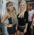 <p>As duas contaram os tratamentos de beleza adotados ap&oacute;s sa&iacute;rem da casa</p>  Foto: Leo Franco / AgNews