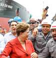 <p>Das viagens de Dilma, 80 delas eram oficiais  inaugurações de obras, formaturas do Pronatec, entrega de máquinas agrícolas ou habitações do Minha Casa Minha Vida</p>  Foto: Roberto Stuckert Filho/PR / Divulgação