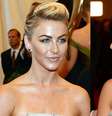 Julianne Hough apostou nos grampos à mostra  Foto: Getty Images
