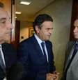 <p>Aloysio Nunes (à dir.) será anunciado nesta segunda como vice na chapa de Aécio Neves</p>  Foto: Fábio Rodrigues Pozzebom / Agência Brasil