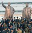 O aniversário de Kim Il-sung é o feriado de maior destaque na Coreia do Norte  Foto: Reuters