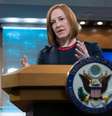 <p>A porta-voz da diplomacia americana Jen Psaki anunciou nesta terça-feira que os Estados Unidos e seus aliados discutirão novas sanções contra a Rússia</p>  Foto: AFP