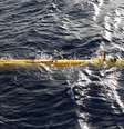Drone submarino usado nas buscas do avião desaparecido da Malásia no Índico  Foto: Reuters
