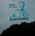 Sobre a notícia de que Curitiba fosse ver o eclipse lunar, o tempo nublado respondeu: "Sabe de nada, inocente"  Foto: Reprodução