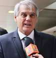 <p>Vilson de Ribeiro Andrade, presidente do Coritiba, é o líder do movimento dos clubes</p>  Foto: Daniel Ramalho / Terra