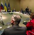 <p>Em reunião em Genebra, líderes chegaram a uma série de acordos para conter a crise na Ucrânia</p>  Foto: Reuters