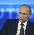 <p>A divulga&ccedil;&atilde;o de uma conversa privada entre Putin e o secret&aacute;rio-geral da Otan veio &agrave; tona durante um programa de perguntas televisionado, do qual participou o presidente russo</p>  Foto: Reuters
