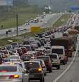 <p>Rodovia dos Imigrantes registrava lentidão entre os km 30 e km 58 às 06h10 desta quarta-feira</p>  Foto: Bruno Santos / Terra