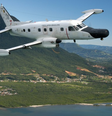 <p>Aeronave P-95 Bandeirante Patrulha começa a ajudar nas buscas pelo bimotor desaparecido no Pará</p>  Foto: Reprodução/FAB