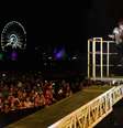<p>Muse tocou sobre o público do Coachella com ajuda de gruas</p>  Foto: Getty Images 