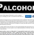 Empresa lançou site para falar sobre o lançamento do Palcohol  Foto: Reprodução