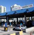 <p>Réu estava em um carro particular e insistiu em passar sem pagar em pedágio</p>  Foto: MP / Reprodução