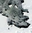 <p>Pedaço de gelo gigante flutua ao redor da Antártica e estaria seguindo em direção ao oceano</p>  Foto: Nasa / Reprodução