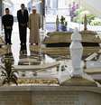 Obama aproveitou o tour pela Ásia para visitar a Mesquita Nacional de Kuala Lumpur  Foto: Reuters