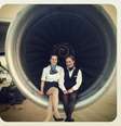 Comissários de bordo postam selfies em ambiente de trabalho  Foto: InstagramFlying_Lisa / Reprodução