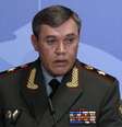 Comandante das Forças Armadas da Rússia, Valery Gerasimov, durante evento em março de 2013  Foto: Reuters