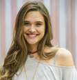 Fios cheios de onda e com aspecto natural de Lili conquistaram o público  Foto: TV Globo/Divulgação