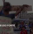 <p>Imagens dos rebeldes pregados às cruzes foram divulgadas nesta quarta-feira</p>  Foto: Twitter / Reprodução