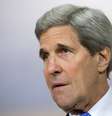 <p>Em reunião nesta quinta-feira, Kerry abordou a possibilidade de enviar soldados da região ao país</p>  Foto: AP