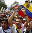 <p>Manifestantes anti-governo participam de&nbsp;manifesta&ccedil;&atilde;o em 1&ordm; de maio, em Caracas</p>  Foto: Reuters