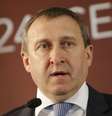 <p>Ministro das Rela&ccedil;&otilde;es Exteriores da Ucr&acirc;nia,&nbsp;Andriy Deshchytsia, participa de coletiva de imprensa ap&oacute;s&nbsp;reuni&atilde;o do Conselho Europeu,&nbsp;em Viena, em 6 de maio</p>  Foto: Reuters
