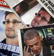 <p>Edward Snowden e o presidente dos EUA, Barack Obama, são impressos nas páginas de local Inglês e jornais chineses em Hong Kong </p>  Foto: Reuters