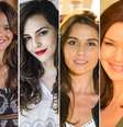 Os tons usados nos lábios de Juliana Paes, Bruna Marquezine, Tainá Müller, Giovanna Antonelli e Julia Lemmertz integram a lista dos batons mais pedidos pelas telespectadoras da TV Globo    Foto: Globo/Divulgação 