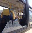 Ônibus foram depredados em diversas garagens do Rio de Janeiro  Foto: Rio Ônibus / Divulgação